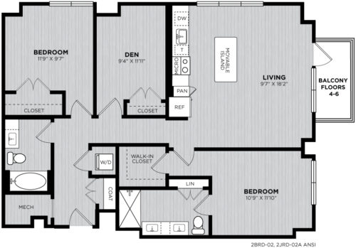 Alexan-Fitzroy-Two-Bedroom-Floor-Plan-F2